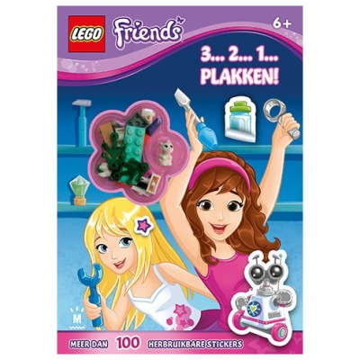 Friends 3.. 2... 1... plakken! Stickerboek