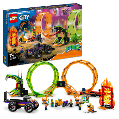 City Dubbele looping stuntarena 60339