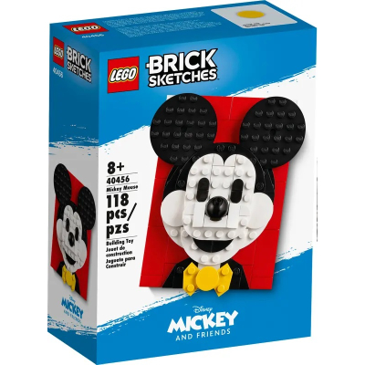 Brick sketches Mickey Mouse 40456